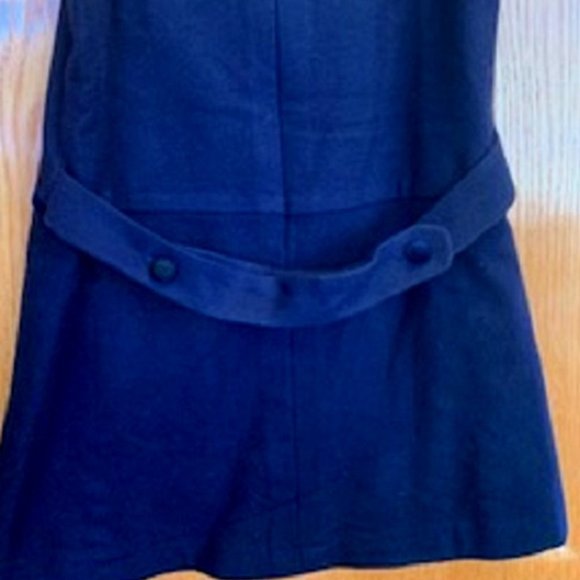 Girls' David Charles Wool Blend Sleeveless Black Dress Embroidered Sz: 3T - Picture 4 of 8